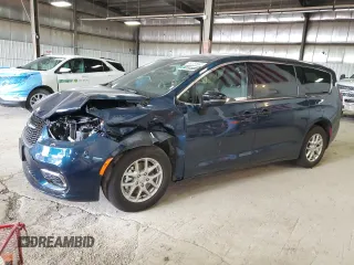 2025 Chrysler Pacifica Select z VIN 2C4RC1BG1SR576753, wystawiony jako Copart lot #59985225 z przebiegiem 2 393 mil mil oraz Czysty tytuł • Clean title. Historia ofert i sprzedaży dostępna na DreamBid. Obrazek 1.
