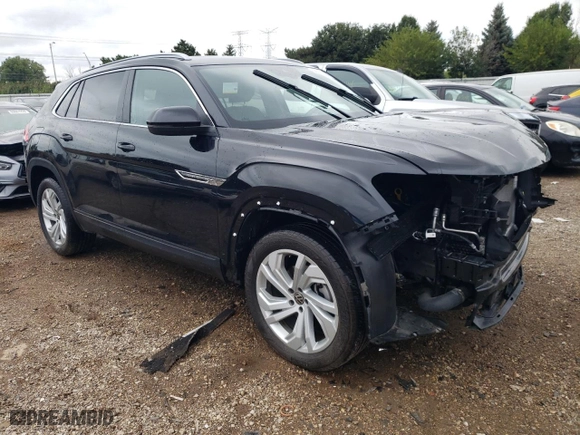 2021 Volkswagen Atlas Cross Sport 2.0T SEL with VIN 1V2BC2CA6MC232914, listed as a Copart auction lot 68377084 with 20,731 mi miles and Salvage Title. Bid and sale history available at carsss.com. Image 4.