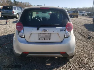 2014 Chevrolet Spark LS with VIN KL8CB6S96EC450093, listed as a Copart auction lot 50329665 with 75,886 mi miles and Salvage Title. Bid and sale history available at carsss.com. Image 6.