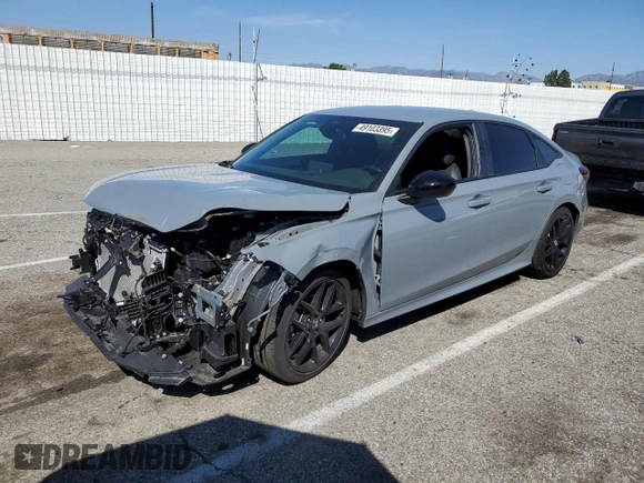 2025 Honda Civic Sport z VIN 2HGFE2F56SH502604, wystawiony jako Copart lot #49103395 z przebiegiem Nie podano mil oraz Szkoda całkowita • Salvage title. Historia ofert i sprzedaży dostępna na DreamBid. Obrazek 1.