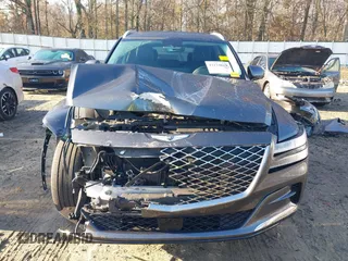 2021 Genesis GV80 with VIN KMUHBDSB1MU060299, listed as a IAAI auction lot 41124819 with 44,465 mi miles and . Bid and sale history available at DreamBid. Image 12.