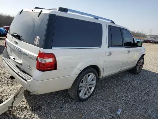 2016 Ford Expedition Max Platinum z VIN 1FMJK1LTXGEF08043, wystawiony jako Copart lot #43124105 z przebiegiem 181 810 mil mil oraz Szkody całkowita. Historia ofert i sprzedaży dostępna na DreamBid. Obrazek 3.