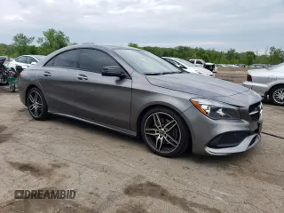 2019 Mercedes-Benz CLA 250 with VIN WDDSJ4GB3KN758480, listed as a Copart auction lot 54328304 with 46,531 mi miles and . Bid and sale history available at DreamBid. Image 4.