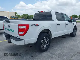 2022 Ford F-150 XL с VIN 1FTEW1EP2NKD77070, выставлен на аукционе IAAI как лот 42731722 с пробегом 38 807 миль миль и . История ставок и продаж доступна на DreamBid. Изображение 4.