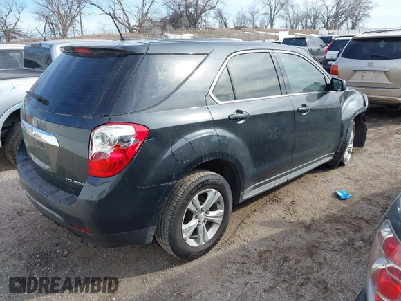 2014 Chevrolet Equinox LS with VIN 2GNALAEK1E6366907, listed as a IAAI auction lot 41776142 with 111,928 mi miles and . Bid and sale history available at carsss.com. Image 4.