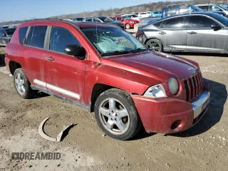 2007 Jeep Compass Limited with VIN 1J8FF57W17D169570, listed as a Copart auction lot 44238425 with 106,033 mi miles and Salvage Title. Bid and sale history available at carsss.com. Image 4.