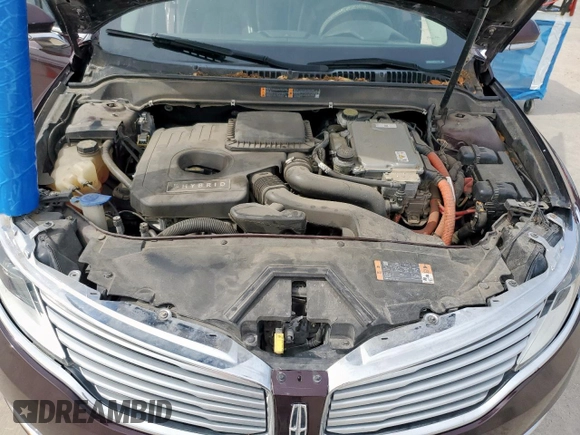 2013 Lincoln MKZ Hybrid with VIN 3LN6L2LU8DR814958, listed as a Copart auction lot 55933775 with 116,138 mi miles and Salvage title. Bid and sale history available at DreamBid. Image 11.