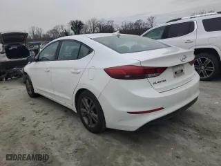 2018 Hyundai Elantra SEL with VIN 5NPD84LF3JH300461, listed as a Copart auction lot 45979805 with 166,932 mi miles and Salvage Title. Bid and sale history available at carsss.com. Image 2.