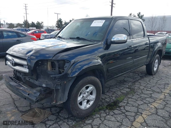 2005 Toyota Tundra SR5 with VIN 5TBET34185S475717, listed as a IAAI auction lot 41755564 with 237,629 mi miles. Bid and sale history available at carsss.com. Image 2.