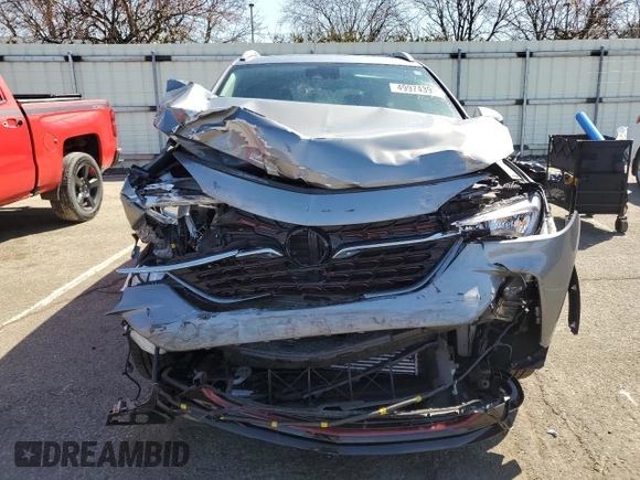 2023 Buick Encore GX Select with VIN KL4MMESL2PB086978, listed as a Copart auction lot 49974395 with 14,454 mi miles and Salvage title. Bid and sale history available at DreamBid. Image 5.