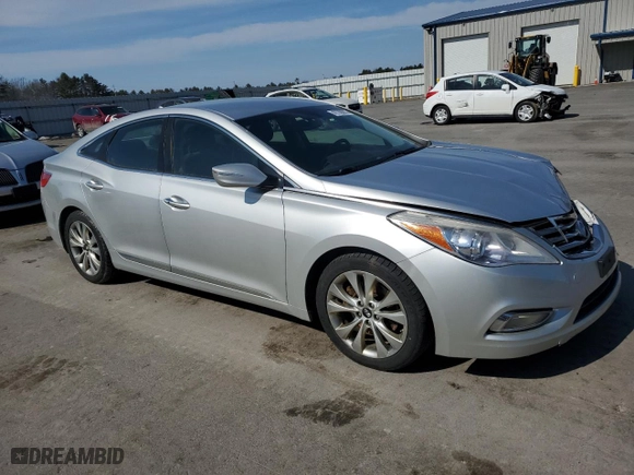 2014 Hyundai Azera with VIN KMHFG4JG9EA340818, listed as a Copart auction lot 47789005 with 91,317 mi miles and Salvage Title. Bid and sale history available at carsss.com. Image 4.
