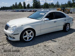 2008 Mercedes-Benz E 550 Sport with VIN WDBUF72X68B330694, listed as a Copart auction lot 59386835 with 135,728 mi miles and Salvage title. Bid and sale history available at DreamBid. Image 1.