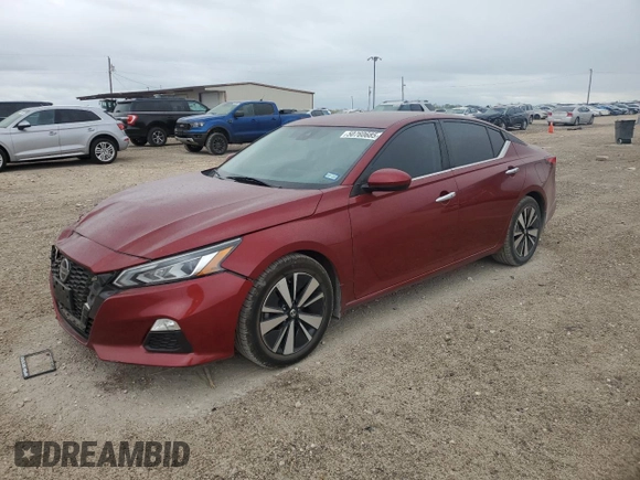 2022 Nissan Altima 2.5 SV with VIN 1N4BL4DV3NN345262, listed as a Copart auction lot 50760685 with 88,058 mi miles and Salvage Title. Bid and sale history available at carsss.com. Image 1.