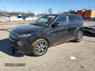 2021 Kia Soul Turbo with VIN KNDJ53AF5M7757290, listed as a Copart auction lot 42789885 with 40,819 mi miles and Salvage Title. Bid and sale history available at DreamBid. Image 1.