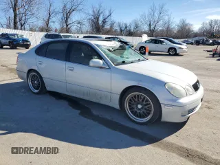 2004 Lexus GS 300 z VIN JT8BD69S140193509, wystawiony jako Copart lot #89053545 z przebiegiem 96 922 mil mil oraz Szkoda całkowita • Salvage title. Historia ofert i sprzedaży dostępna na DreamBid. Obrazek 4.