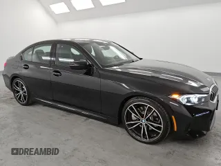 2024 BMW 3 Series 330i with VIN 3MW69FF0XR8E64715, listed as a Copart auction lot 49742715 with 17,634 mi miles and Clean Title. Bid and sale history available at carsss.com. Image 4.