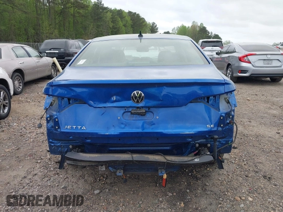 2023 Volkswagen Jetta SE with VIN 3VW7M7BU6PM005266, listed as a IAAI auction lot 41942552 with 49,379 mi miles and . Bid and sale history available at DreamBid. Image 17.