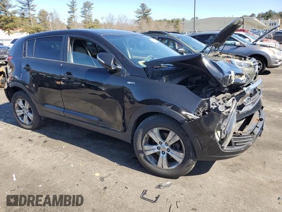 2012 Kia Sportage LX with VIN KNDPBCA21C7290271, listed as a Copart auction lot 48416055 with Not Provided miles and Clean Title. Bid and sale history available at DreamBid. Image 4.