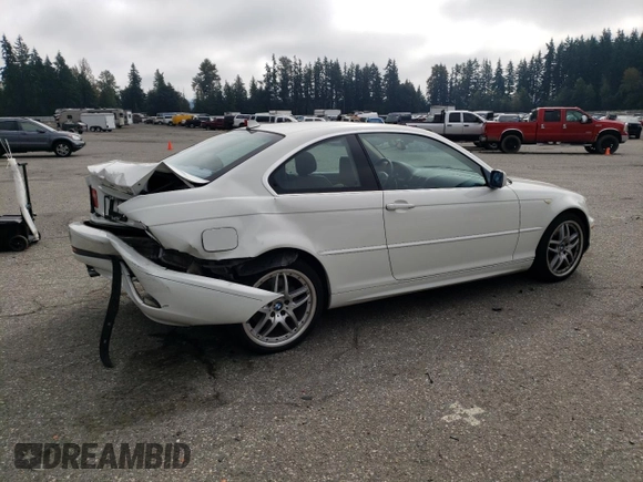 2004 BMW 3 Series 330Ci with VIN WBABD53414PL13397, listed as a Copart auction lot 69866384 with Not Provided miles and Salvage Title. Bid and sale history available at DreamBid. Image 3.