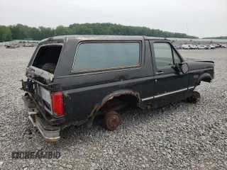 1993 Ford Bronco XL with VIN 1FMEU15N4PLA87622, listed as a Copart auction lot 59385185 with Not provided miles and Clean title. Bid and sale history available at DreamBid. Image 3.