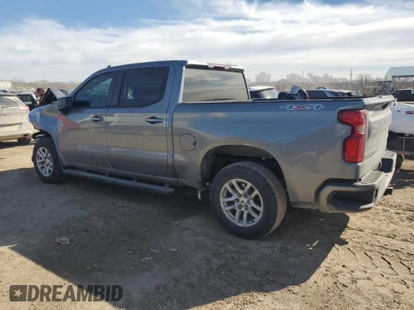2021 Chevrolet Silverado 1500 RST with VIN 1GCUYEED2MZ403417, listed as a Copart auction lot 46901625 with 41,624 mi miles and Salvage Title. Bid and sale history available at carsss.com. Image 2.