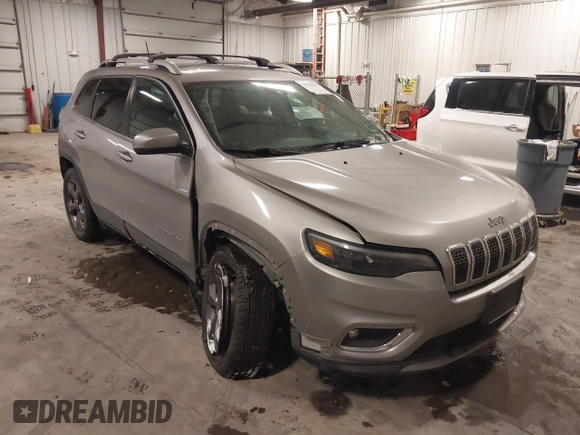 2019 Jeep Cherokee Limited with VIN 1C4PJMDN1KD179217, listed as a IAAI auction lot 41544631 with 90,045 mi miles. Bid and sale history available at carsss.com. Image 6.