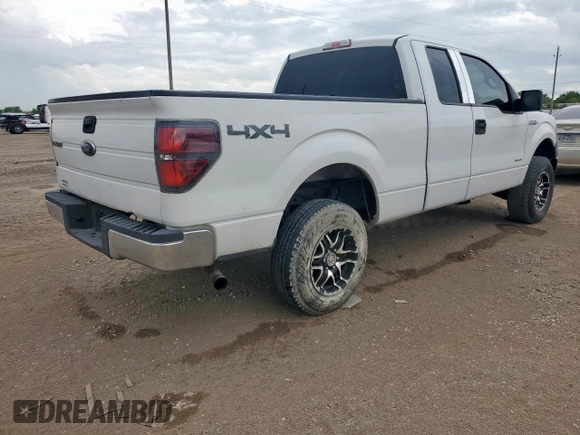 2012 Ford F-150 XL with VIN 1FTFX1ET2CFD02180, listed as a Copart auction lot 61810405 with 218,459 mi miles and Clean title. Bid and sale history available at DreamBid. Image 4.
