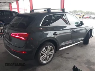 2019 Audi Q5 Premium Plus with VIN WA1BNAFY5K2133206, listed as a IAAI auction lot 42415360 with 35,153 mi miles and . Bid and sale history available at DreamBid. Image 4.