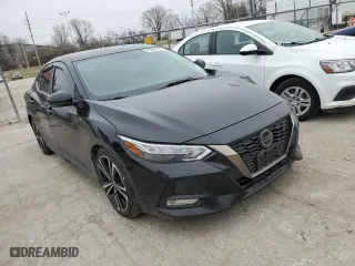 2020 Nissan Sentra SR with VIN 3N1AB8DV7LY279124, listed as a Copart auction lot 45247894 with 47,102 mi miles and Salvage Title. Bid and sale history available at carsss.com. Image 4.