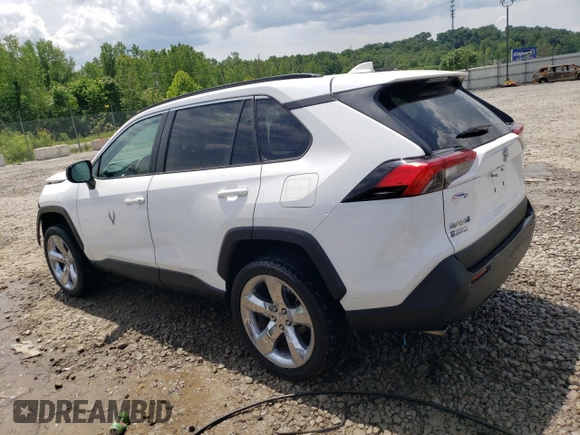 2021 Toyota RAV4 LE with VIN 2T3F1RFVXMW206829, listed as a Copart auction lot 54605934 with 116,396 mi miles and Salvage title. Bid and sale history available at DreamBid. Image 2.