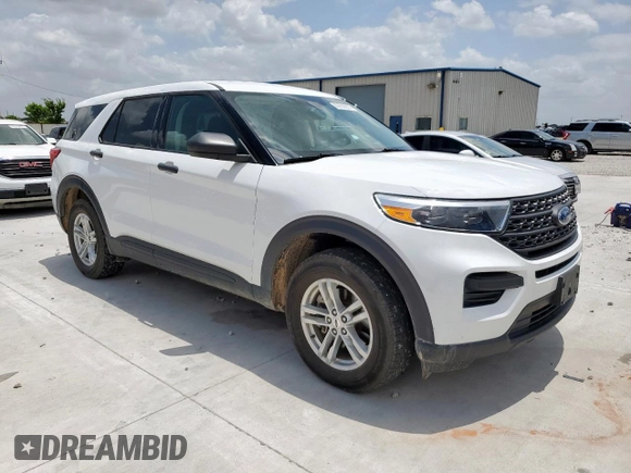 2023 Ford Explorer with VIN 1FMSK8BH0PGB27039, listed as a Copart auction lot 60856685 with 35,860 mi miles and Clean title. Bid and sale history available at DreamBid. Image 4.