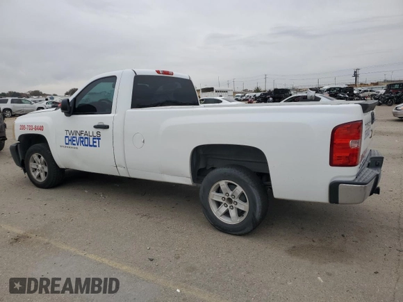 2010 Chevrolet Silverado 1500 Work Truck with VIN 1GCPCPEX9AZ201607, listed as a Copart auction lot 80228064 with Not Provided miles and Salvage Title. Bid and sale history available at DreamBid. Image 2.