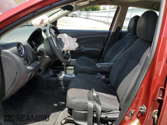 2016 Nissan Versa S with VIN 3N1CN7AP6GL840898, listed as a Copart auction lot 61852505 with Not provided miles and Salvage title. Bid and sale history available at DreamBid. Image 7.