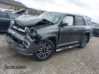 2018 Toyota 4Runner SR5 with VIN JTEBU5JRXJ5496738, listed as a IAAI auction lot 41846428 with 143,870 mi miles. Bid and sale history available at carsss.com. Image 17.
