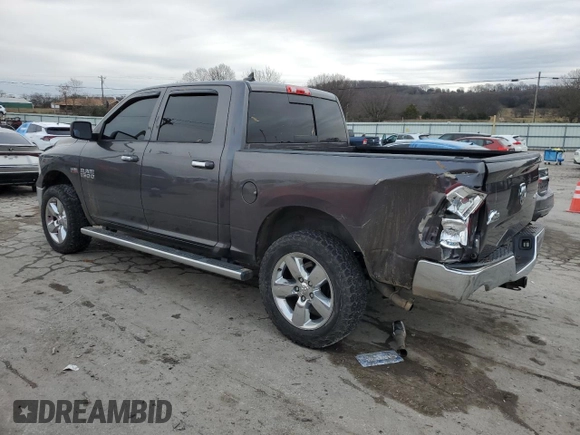 2015 Ram 1500 Lone Star with VIN 1C6RR7LT1FS765511, listed as a Copart auction lot 84897554 with 163,022 mi miles and Salvage title. Bid and sale history available at DreamBid. Image 2.