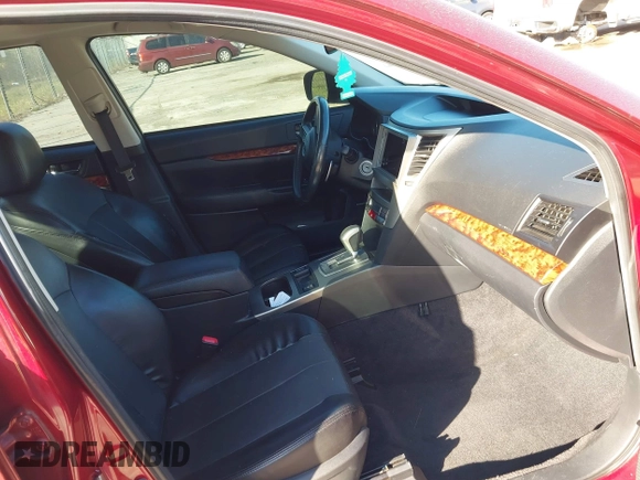 2011 Subaru Legacy Limited Power Moon with VIN 4S3BMBL61B3227417, listed as a IAAI auction lot 41558033 with 179,605 mi miles and . Bid and sale history available at DreamBid. Image 5.