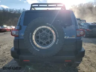 2014 Toyota FJ Cruiser with VIN JTEBU4BF7EK196077, listed as a Copart auction lot 44793235 with 0 mi miles and Salvage Title. Bid and sale history available at carsss.com. Image 6.