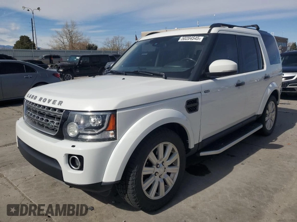 2016 Land Rover LR4 with VIN SALAC2V64GA817991, listed as a Copart auction lot 50204545 with 96,258 mi miles and Salvage Title. Bid and sale history available at DreamBid. Image 1.