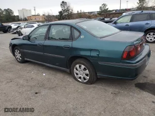 2000 Chevrolet Impala with VIN 2G1WF55E5Y9141442, listed as a Copart auction lot 87731805 with 0 mi miles and Salvage Title. Bid and sale history available at carsss.com. Image 2.