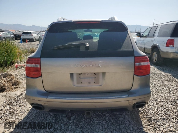 2008 Porsche Cayenne S with VIN WP1AB29P58LA31876, listed as a Copart auction lot 61246005 with 253,567 mi miles and Clean title. Bid and sale history available at DreamBid. Image 6.