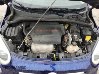 2016 FIAT 500X Trekking Plus z VIN ZFBCFYET6GP382066, wystawiony jako Copart lot #56131085 z przebiegiem 151 221 mil mil oraz Szkoda całkowita • Salvage title. Historia ofert i sprzedaży dostępna na DreamBid. Obrazek 12.