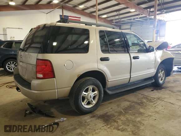 2005 Ford Explorer XLT with VIN 1FMZU73E35UA67439, listed as a Copart auction lot 60646405 with 182,153 mi miles and Salvage title. Bid and sale history available at DreamBid. Image 3.