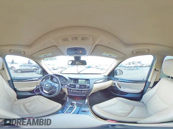 2017 BMW X3 xDrive28i with VIN 5UXWX9C55H0T00256, listed as a Copart auction lot 47207465 with 113,792 mi miles and Salvage Title. Bid and sale history available at DreamBid. Image 13.