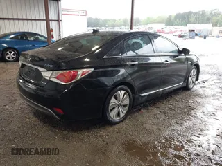 2015 Hyundai Sonata Hybrid Limited with VIN KMHEC4A40FA121325, listed as a IAAI auction lot 41976708 with 187,387 mi miles. Bid and sale history available at carsss.com. Image 4.