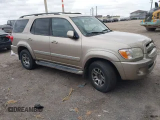 2005 Toyota Sequoia SR5 with VIN 5TDBT44A55S244712, listed as a IAAI auction lot 42037865 with 205,226 mi miles and . Bid and sale history available at DreamBid. Image 1.