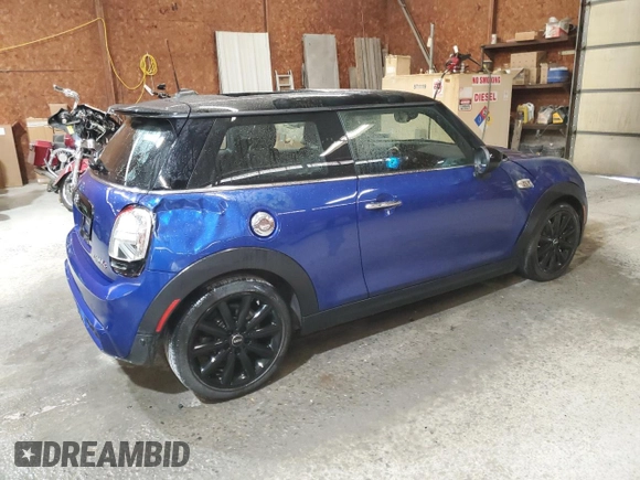 2020 MINI Hardtop Cooper S with VIN WMWXR5C08L2L47272, listed as a Copart auction lot 56340145 with 35,903 mi miles and Salvage Title. Bid and sale history available at DreamBid. Image 3.