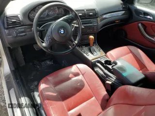 2001 BMW 3 Series 330Ci with VIN WBABS53401JU86736, listed as a Copart auction lot 49316555 with 0 mi miles and Salvage Title. Bid and sale history available at carsss.com. Image 8.
