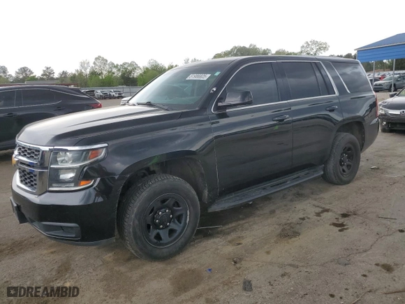 2019 Chevrolet Tahoe Commercial with VIN 1GNLCDEC8KR245102, listed as a Copart auction lot 51986805 with 155,680 mi miles and Clean Title. Bid and sale history available at carsss.com. Image 1.