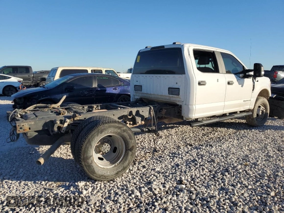 2020 Ford F-350 XL with VIN 1FD8W3HT1LEC39366, listed as a Copart auction lot 80957504 with 129,628 mi miles and Clean title. Bid and sale history available at DreamBid. Image 3.