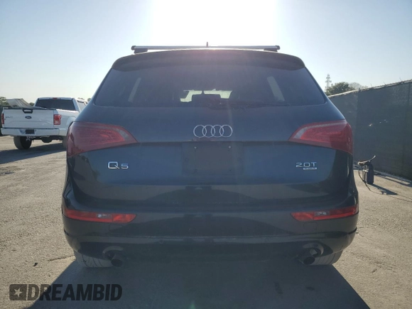 2012 Audi Q5 2.0T Premium Plus with VIN WA1LFAFP4CA031122, listed as a Copart auction lot 53719215 with 191,564 mi miles and Clean Title. Bid and sale history available at carsss.com. Image 6.
